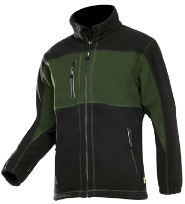 SIOEN Fleecejacke DURANGO olivgrün/schwarz (611ZA2T01)