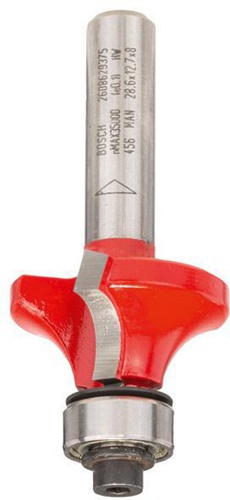 Bosch Abrundfräser Exppert for Wood Radius 8mm Arbeits-L.12,7mm D.28,6mm L.55mm