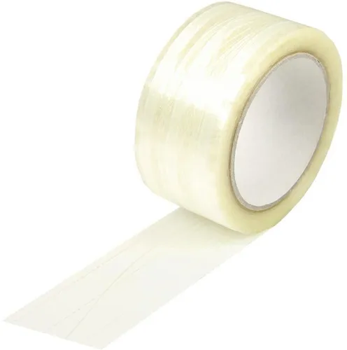Klebeband fadenverstärkt Breite 50mm L.66m S.46µ PP transparent Hotmeltkleber