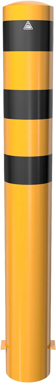 SCHAKE Stahlrohrpoller Ø 193 x 3,6 mm ortsfest, zum Einbetonieren
