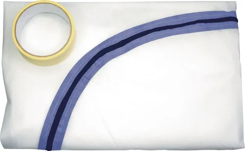 Staubschutztür 1 Tuch/1 Rl.Klebeband Tuch 2,2x1,1 m/Band 7 mx25mm FRIESS