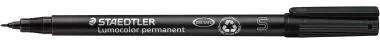 STAEDTLER Folienstift Lumocolor 313-9 0,4mm permanent schwarz