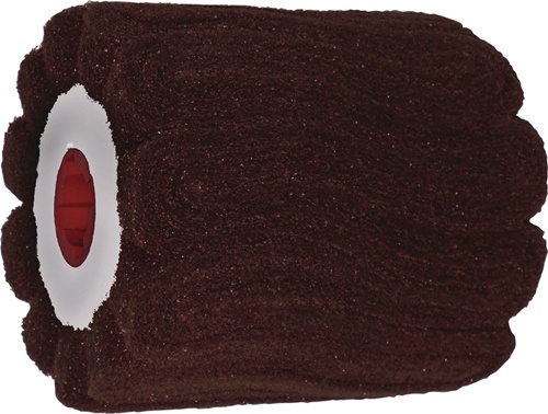 TECWERK Satinierwalze fine braun Ø100xB100mm 19mm 