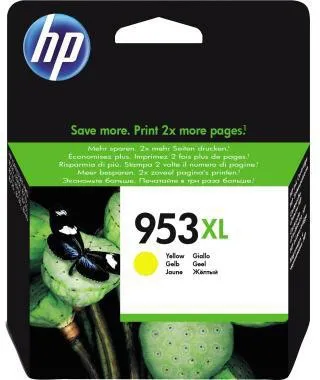 HP Tintenpatrone F6U18AE 953XL 1.450Seiten gelb