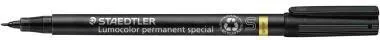 STAEDTLER Spezialmarker Lumocolor 319 S-9 permanent S schwarz