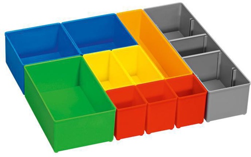 Bosch Kleinteileaufbewahrung i-BOXX 72 inset box 10tlg BxHxT 342x63x264mm 10Stk. 