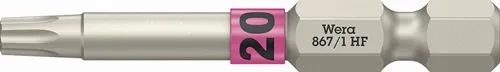 Bit 867 TORX® HF 1/4 Zoll TX 20 L.50mm m.Farbleitsystem WERA