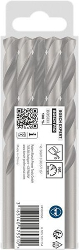 Bosch Metallbohrer PRO Metal Arbeits-L.87mm D.10,6mm L.133mm 5St.