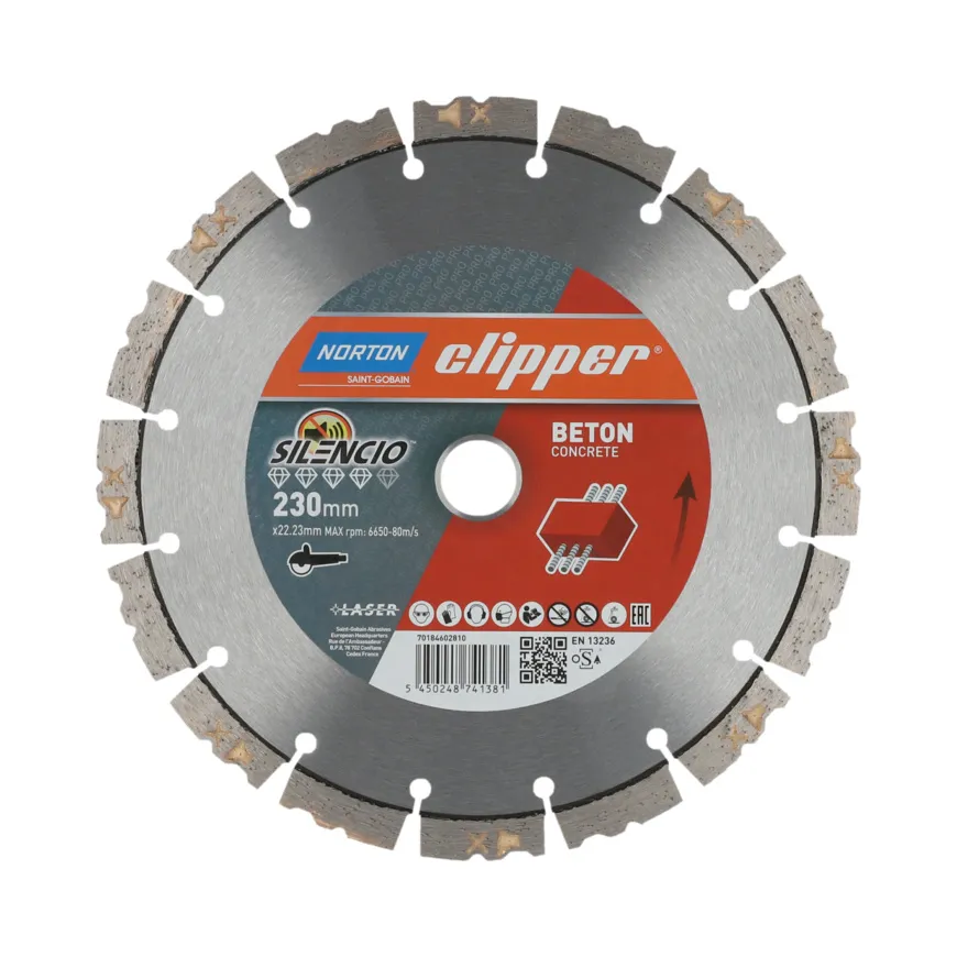 Norton Clipper Diamantscheibe  PRO BETON SILENCIO
