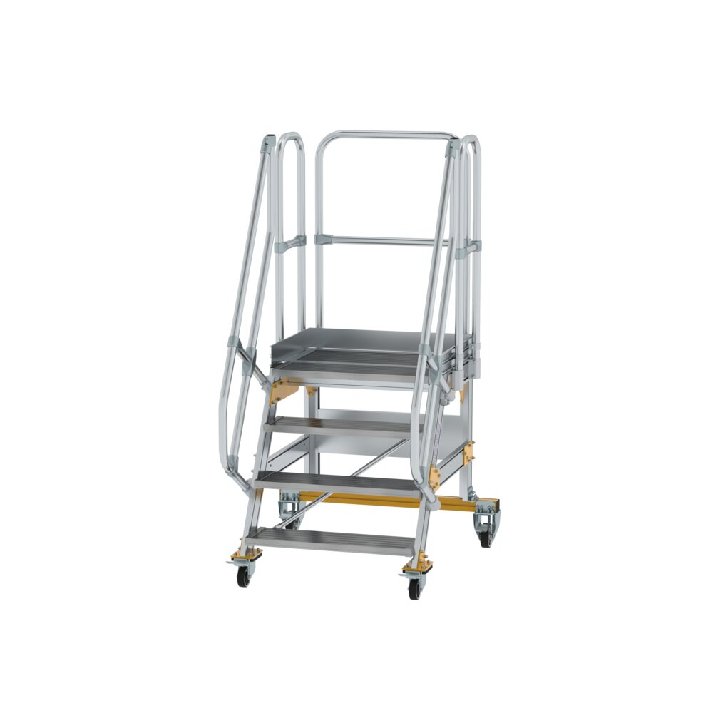 MUNK Plattformtreppe Aluminium,Stahl verzinkt