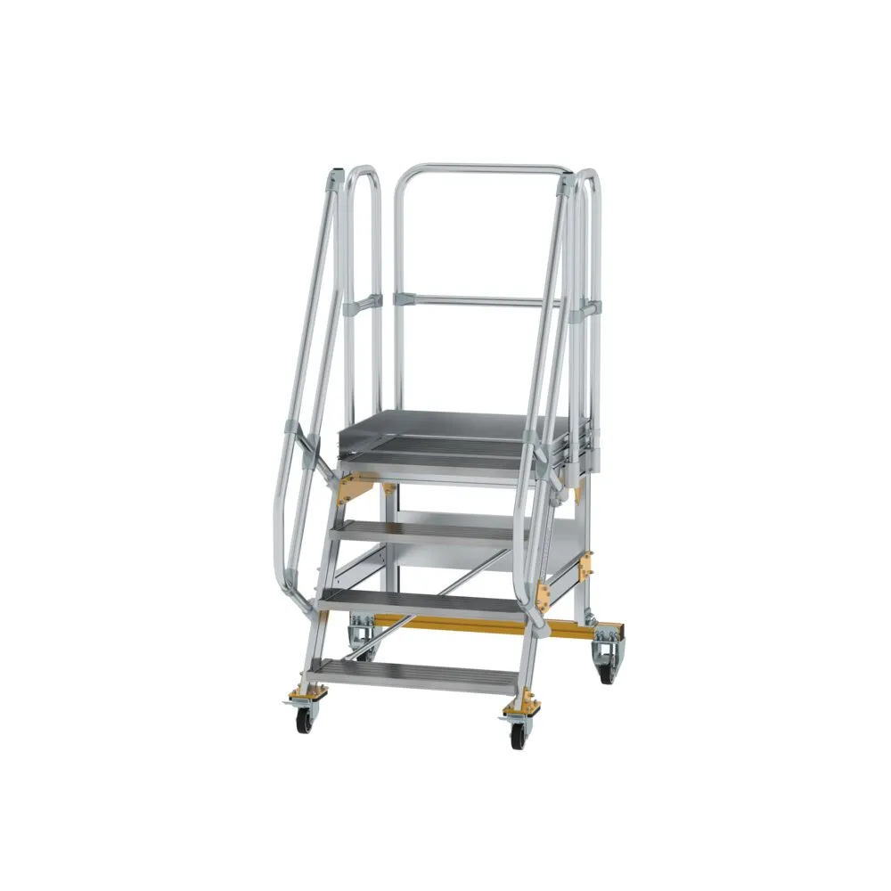 MUNK Plattformtreppe Aluminium,Stahl verzinkt