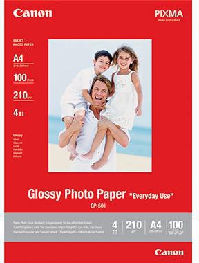Canon Fotopapier GP501 0775B001 DIN A4 200g/m2 weiß 100 Bl./Pack.