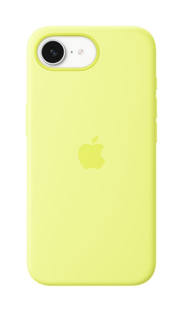 Apple iPhone 16e Silikon Case, Neongelb