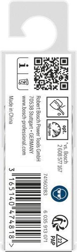 Bosch Metallbohrer PRO Metal Arbeits-L.27mm D.2,3mm L.53mm 10St.