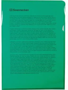 Soennecken Sichthülle 1470 DIN A4 PP grün 50 St./Pack.