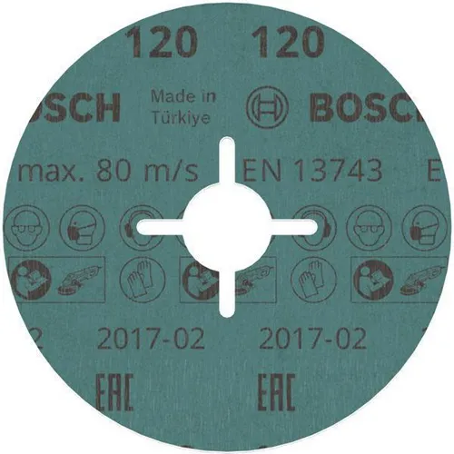 Bosch Fiberschleifscheibe PRO R780 D.115mm Körnung 120