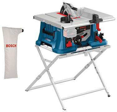 Bosch Akku-Tischkreissäge BITURBO GTS 18V-216 LxB658x553mm Blatt-D216mm m.Arbeitstisch