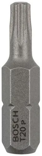 Bosch Schrauberbit Extra-Hart ISO1173 C6.3 T20 L.25mm 1/4Zoll-Außen-6kt 25erPack