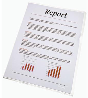 Esselte Sichthülle 54852 DIN A4 PP transparent 100 St./Pack.