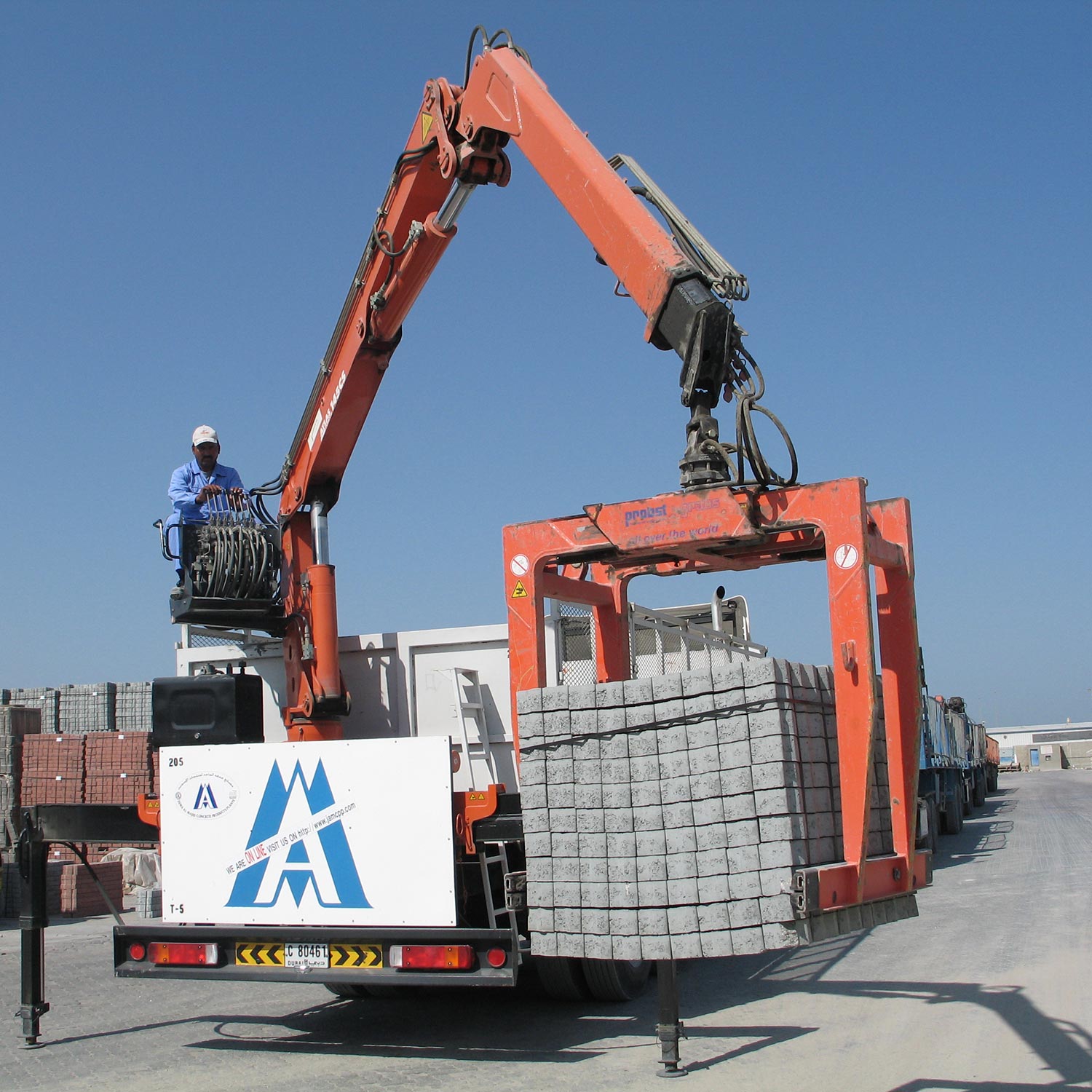 Probst AKZ-UNI-850 Aufbaukranzange mit starrer Eintauchtiefe