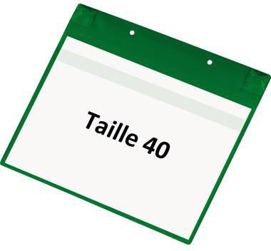 DJOIS Kennzeichnungstasche Neodym 170115 A4 gn 5 St./Pack.