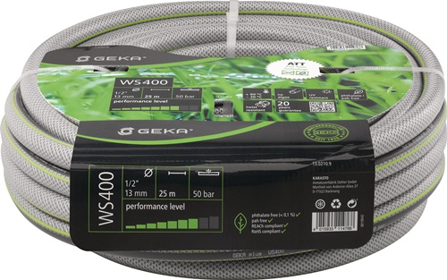 Wasserschlauch WS400 L.25m ID 13mm AD 17mm Rl.GEKA