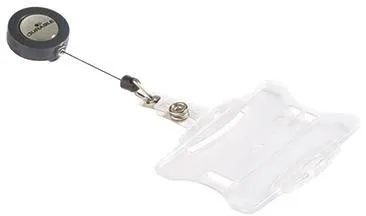 DURABLE Namenschild 801119 54x85mm mit Metallclip 10 St./Pack.