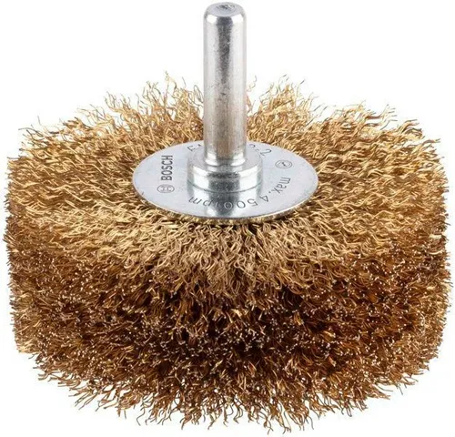 Bosch Scheibenbürste PRO Wood Clean D.80mm Draht-St.0,2mm Bürsten-B.35mm Messing