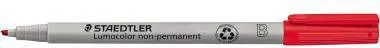 STAEDTLER Folienstift Lumocolor 312-2 1-2,5mm non-permanent rt