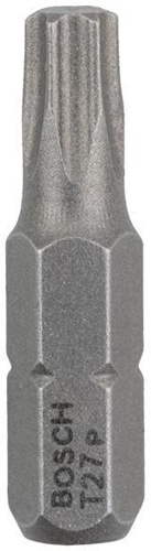 Bosch Schrauberbit Extra-Hart ISO1173 C6.3 T27 L.25mm 1/4Zoll-Außen-6kt 25erPack