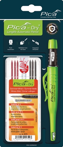 Bau-/Tieflochmarker Pica-Dry Farbe sortiert +Minenset 4000 871 414 PICA