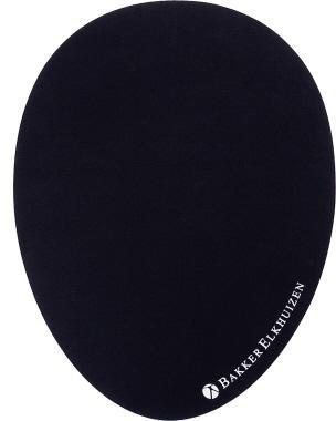 BakkerElkhuizen Mausepad Egg Ergo BNEEMP Gummi schwarz