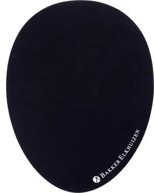 BakkerElkhuizen Mausepad Egg Ergo BNEEMP Gummi schwarz