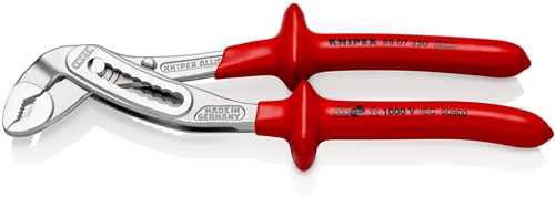 Wasserpumpenzange Alligator® verchromt VDE KNIPEX