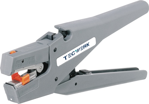 Automatikabisolierzange L.190mm 0,08-6 (AWG 28-10)mm² TECWERK