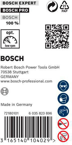 Bosch Schalungsbohrer PRO Wood D.18mm L.400mm SDS-plus HSS