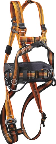 Auffanggurt Falc Stand.EN361:2002,EN358:2018 schwarz/orange/anthrazit f.Gr.M/XXL