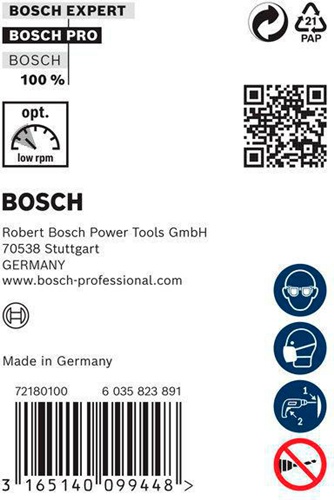 Bosch Schalungsbohrer PRO Metal D.30mm L.600mm Schaft-D.11mm HSS blank f.13mm-Futter
