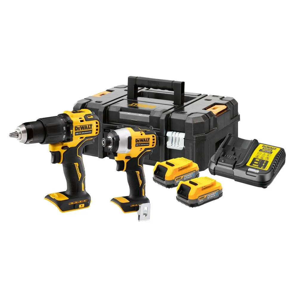 DEWALT DCK2062E2T-QW Akku-Kombopack, 18 V, DCD709+DCF809