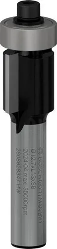 Bosch Bündigfräser Standard for Wood Schaft 8mm D.12,7mm Arbeits-L.13mm m.Führungsh.