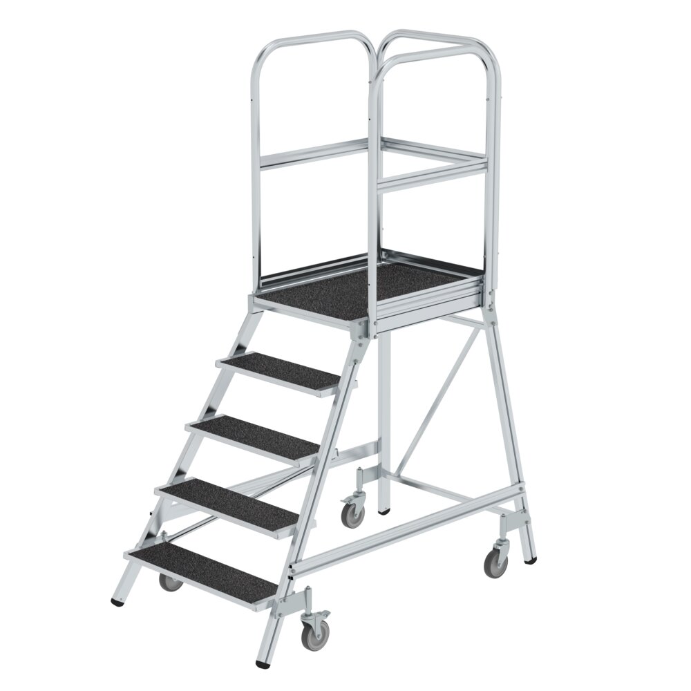MUNK Podesttreppe m.Federrollen