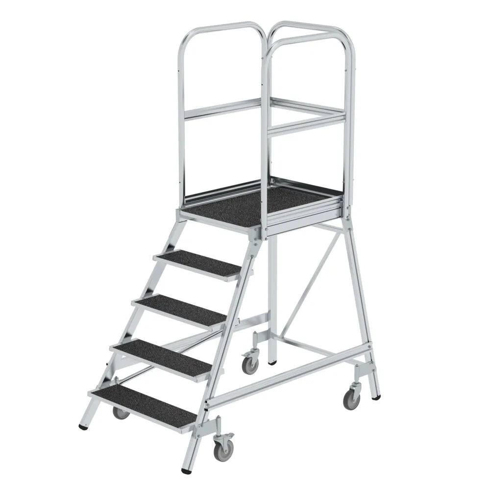 MUNK Podesttreppe m.Federrollen