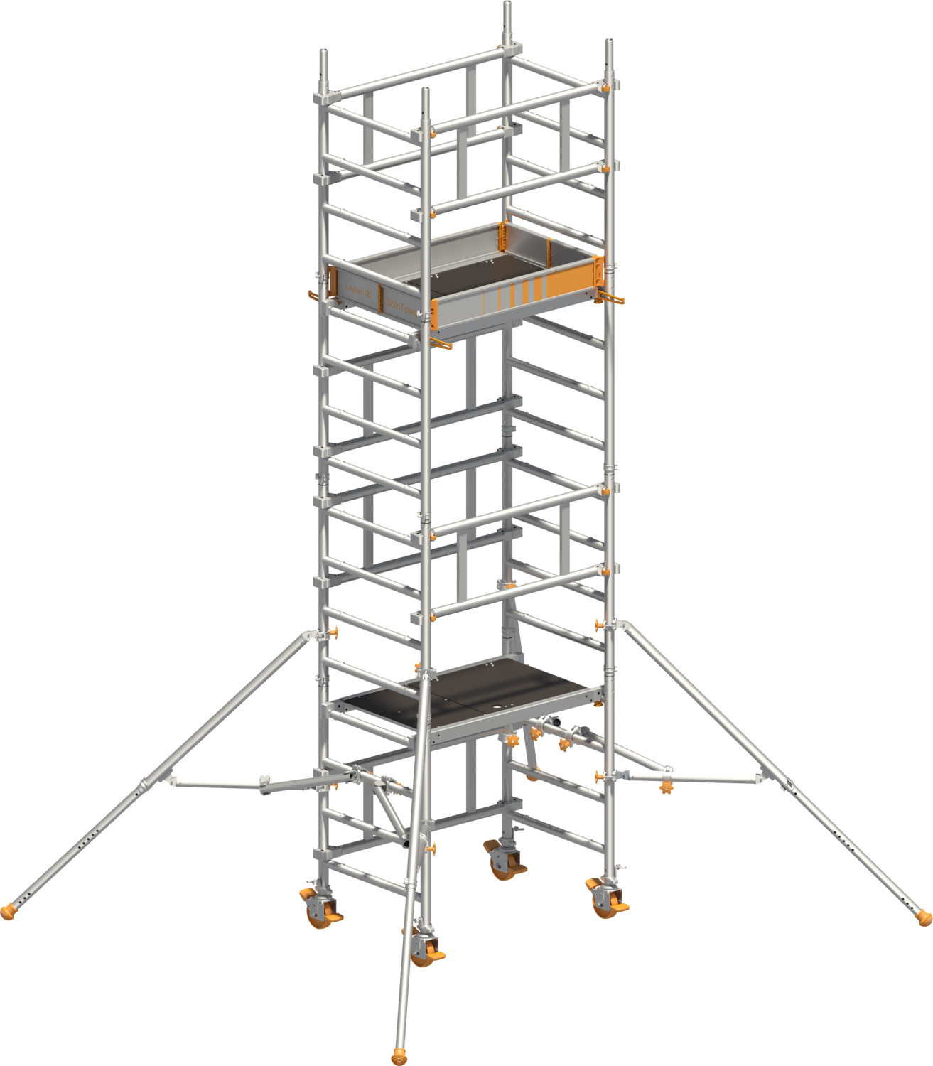 Layher Fahrgerüst SoloTower Typ: 1600103 | SH: 3,15 m / AH: 5,15 m