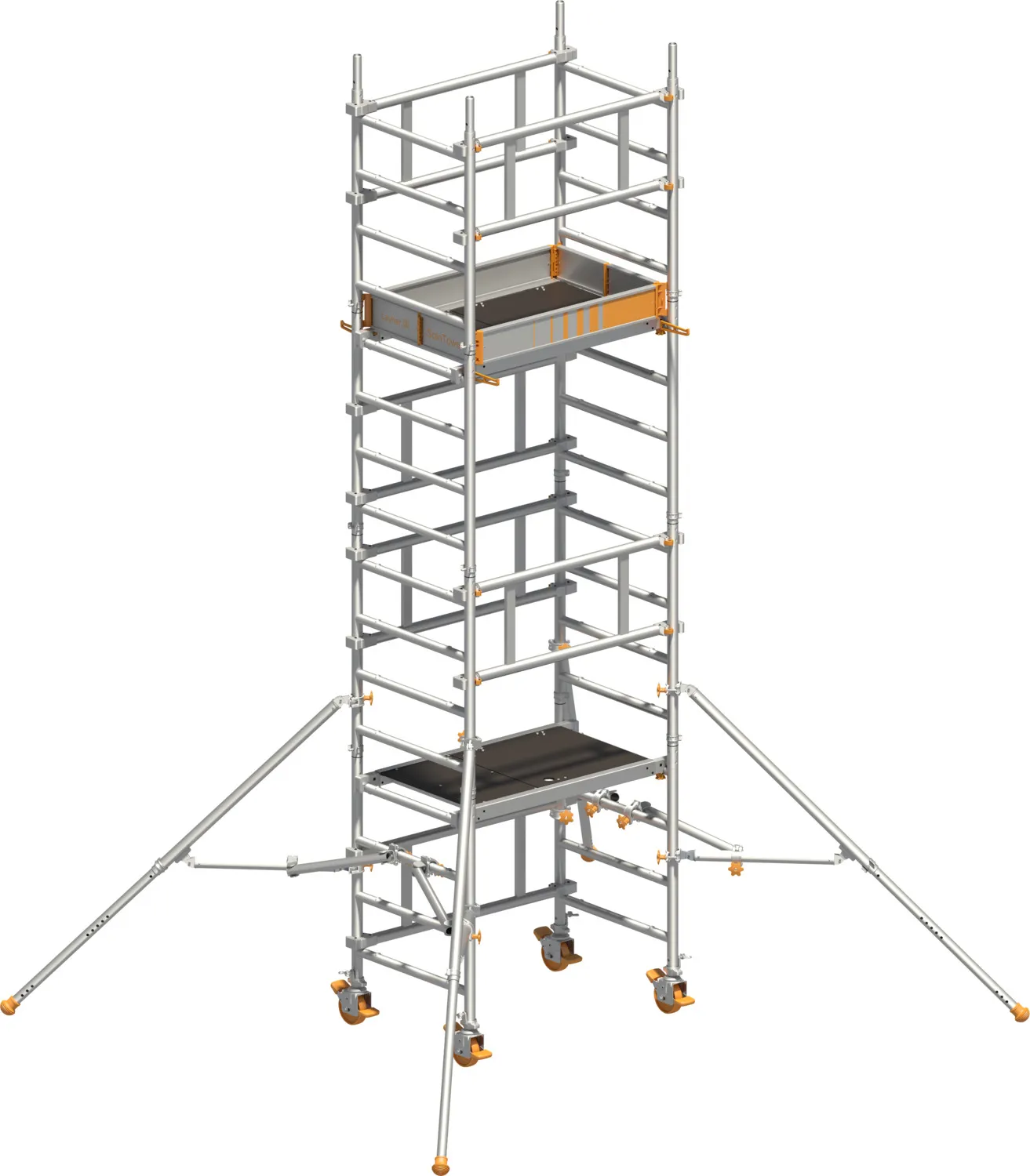 Layher Fahrgerüst SoloTower Typ: 1600103 | SH: 3,15 m / AH: 5,15 m