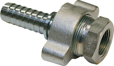 Dampfschlaucharmatur Boss Verz.Sta/Stahlguss Schl.-Gr.19mm IG 3/4 Zoll TEGUMA