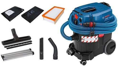 Bosch Nass-Trockensauger GAS 35 H AFC 1200W max.Luftstrom 74l/s Vol.23l netto 