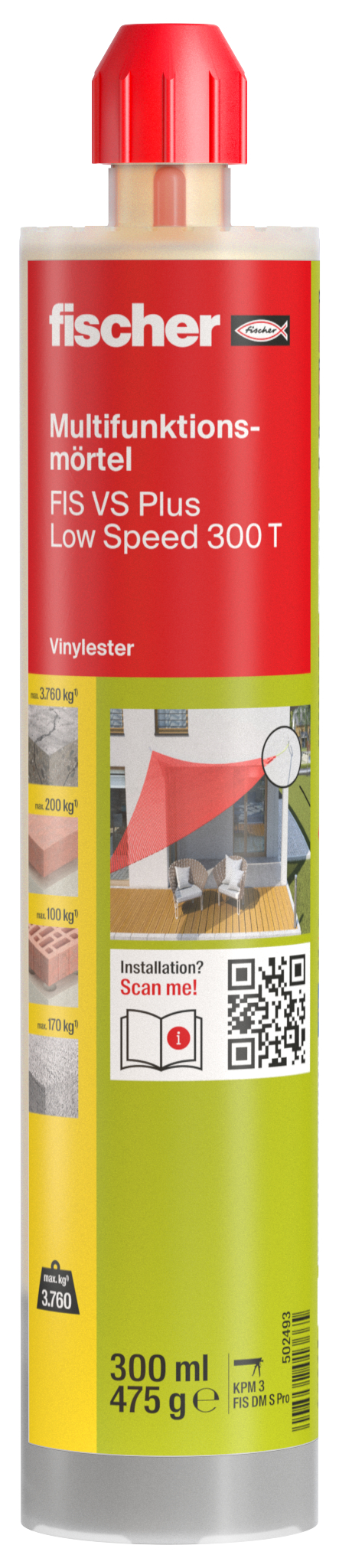 fischer Schwerlast-Befestigungsset Ankerstange M10