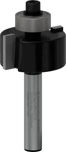 Bosch Falzfräser Arbeits-L.12,7mm Schaft 1/4Zoll D.25,4mm L.54mm