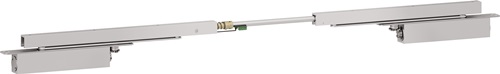 Gleitschienentürschließerset DC 860/G 882 silber EN 1-5 Flügelmontage