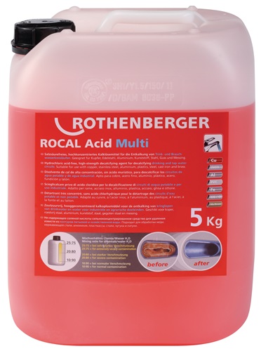 Entkalkungskonzentrat ROCAL Acid Multi Konzentrat Kanister ROTHENBERGER